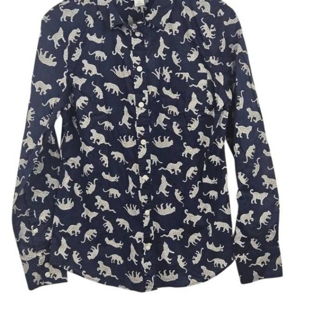 J‎ Crew Ladies  button front shirt Nwt